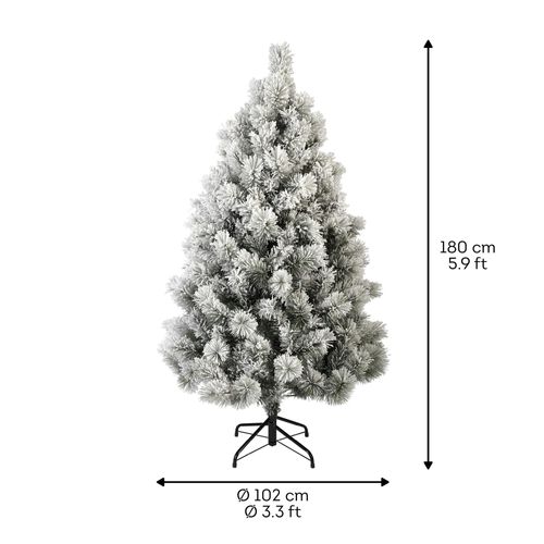 Sapin De Noël Enneigé Vancouver H180 Cm