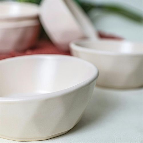 Bol Apéro Blanc, Style Organique (lot De 6) Efira