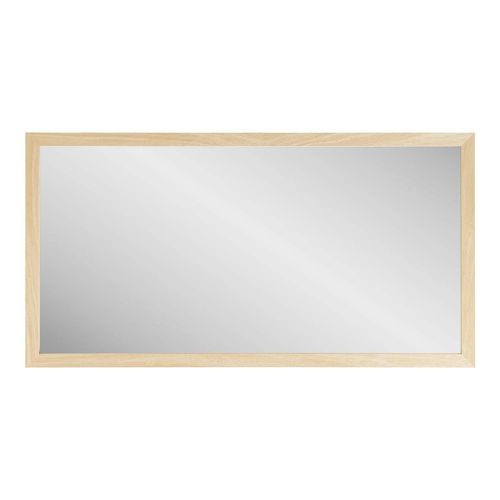 Miroir Rectangulaire Cadre Effet Bois Clair 75 Cm Cody