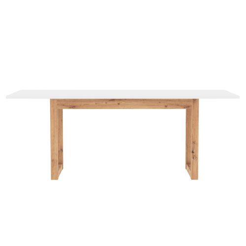 Table À Manger Extensible Campagne Chic 160-200 Cm Alva