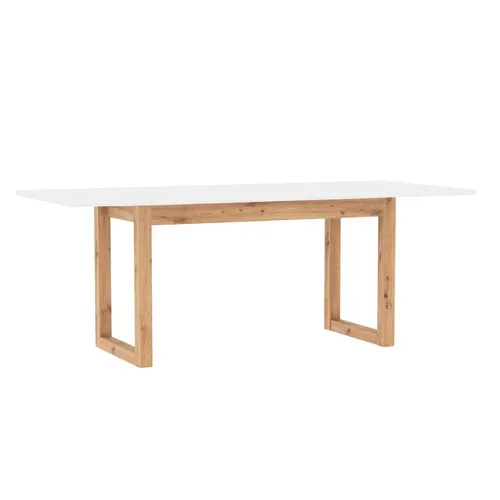 Table À Manger Extensible Campagne Chic 160-200 Cm Alva