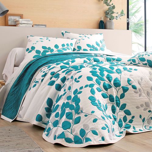 Plaid 138x170 Bleu En Polyester