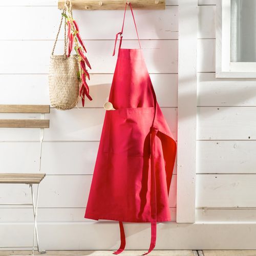 Tablier 70x80 Rouge En Coton