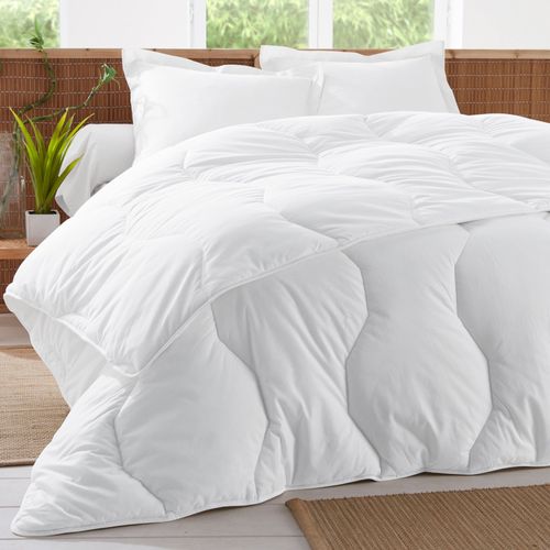 Couette Tempérée 260x240 Blanc En Coton