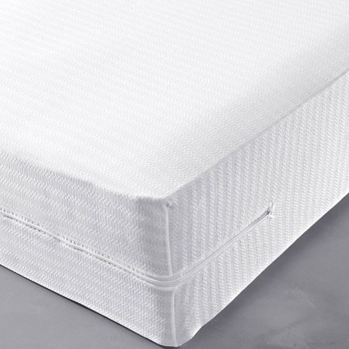 Housse Renove Matelas 140x190 Blanc En Coton