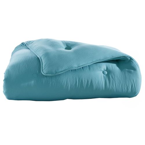 Couette Légère 200x200 Bleu Orage En Polyester