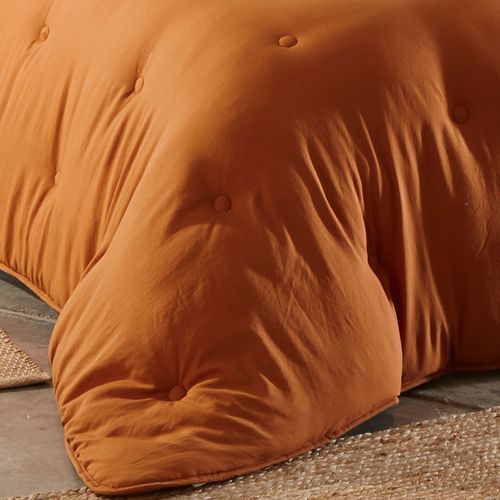 Couette Légère 200x200 Marron Noisette En Polyester