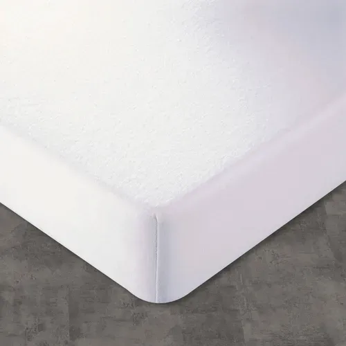 Protège Matelas 90x200 Blanc En Coton