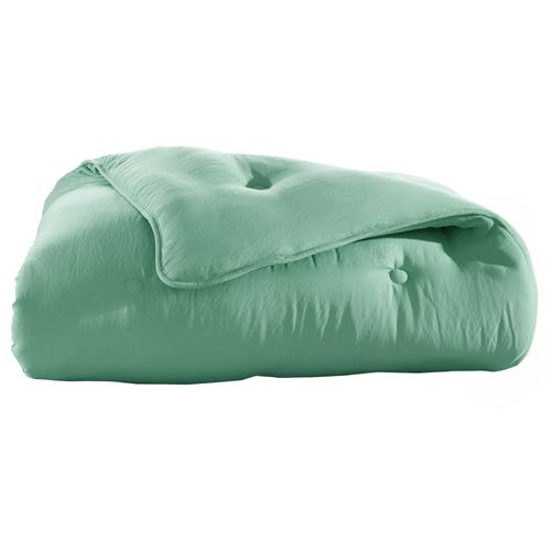 Couette Légère 140x200 Vert Céladon En Polyester