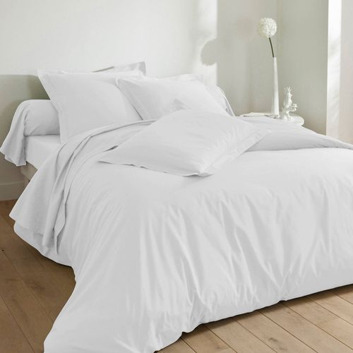 Drap-housse 140x200x28 Blanc En Coton