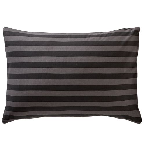Taie Sac 65x65 Marron En Coton