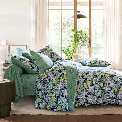 Housse De Couette 240x220 Multicolore En Coton