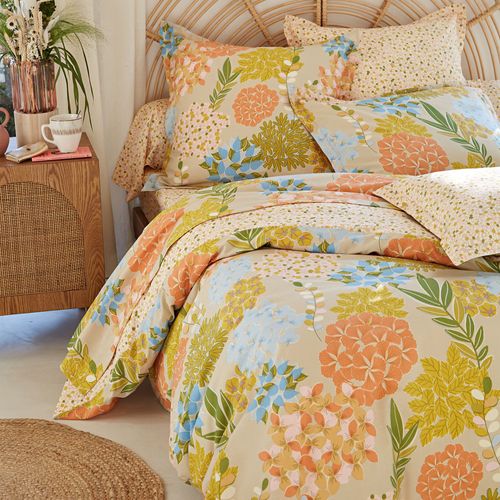 Drap-housse 140x190x28 Multicolore En Coton