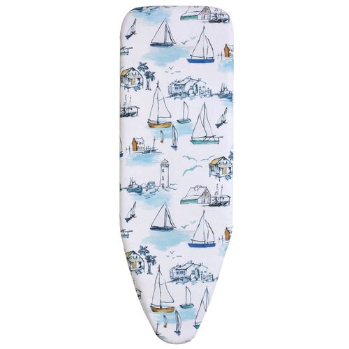 Housse, Nappe Repassage Moyen Bleu En Textile