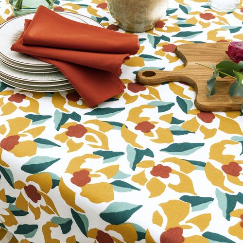 Nappe Ronde Rouge 240 Cm Pas Cher - Dragées Anahita