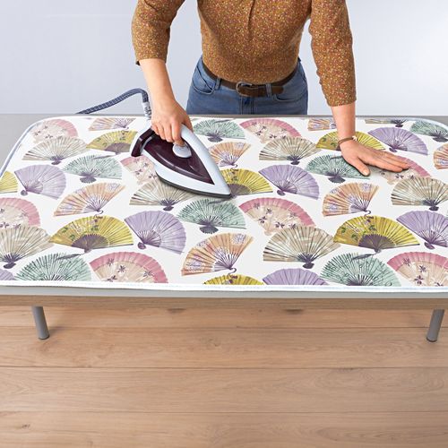 Housse, Nappe Repassage Petit Multicolore En Textile
