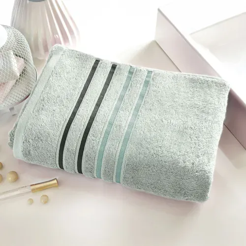 Serviette De Toilette 50x100 Vert Opaline En Acrylique