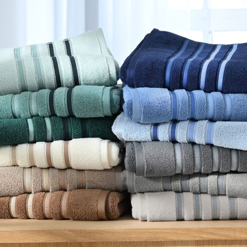 Serviette De Toilette 50x100 Vert Opaline En Acrylique