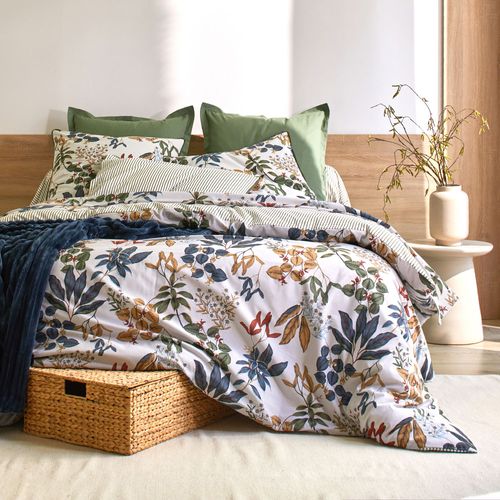 Drap-housse 160x200x28 Multicolore En Coton