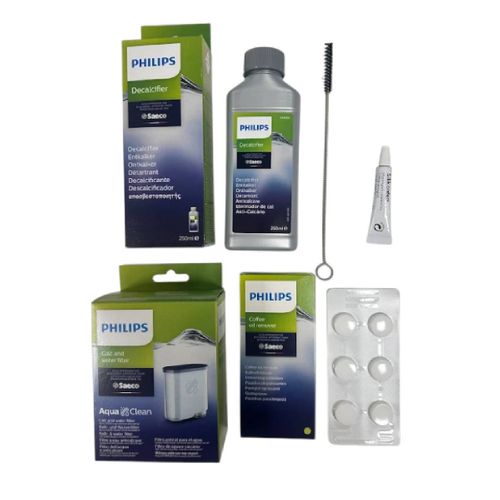 Kit D'entretien Complet Aquaclean Cafetière, Machine à Café Ca6704/10, Ca6903 Philips, Saeco, Bosch,