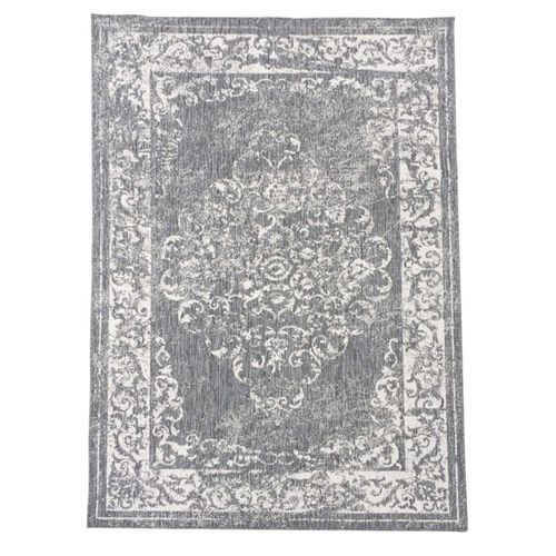 Tapis Extérieur, Kilim Reversible 80x150 Lyn2 Ap Reversible Gris