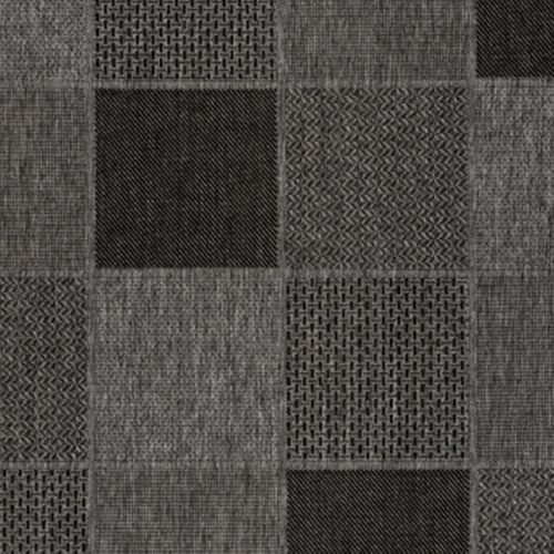 Tapis Extérieur 120x170 Tissé Kilim Gris Clair Et Gris Foncé Clair Lyn45 Sunsau 5