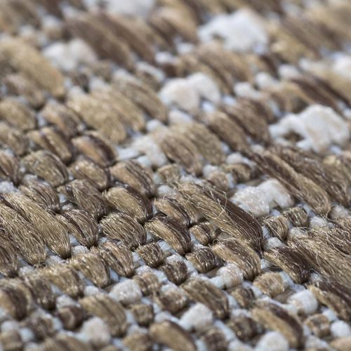Tapis Extérieur 160x230 Tissé Kilim Marron Externa