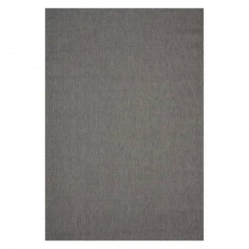 Tapis Extérieur 200x280 Tissé Kilim Anthracite Gegia