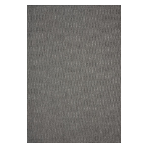 Tapis Extérieur 200x280 Tissé Kilim Anthracite Gegia