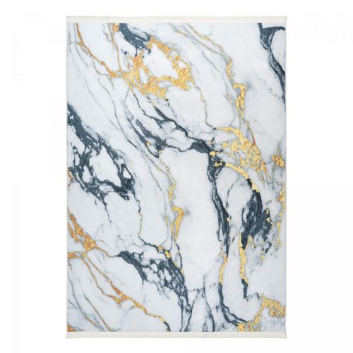 Tapis Chambre 120x160 Tissé Or Rectangle Motif Abstrait Pery