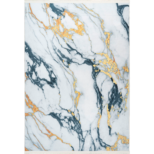 Tapis Chambre 120x160 Tissé Or Rectangle Motif Abstrait Pery