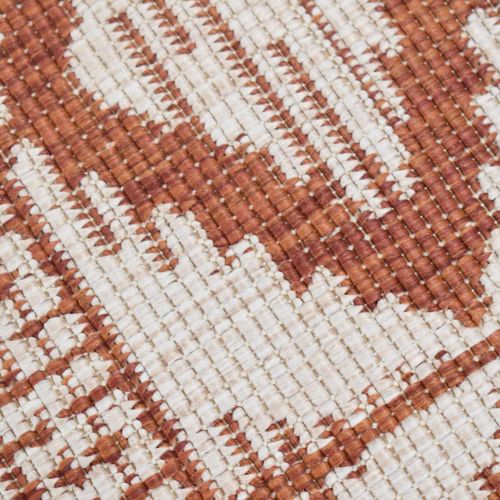 Tapis Extérieur, Kilim Reversible 120x170 Lyn2 Bg Reversible Rouge