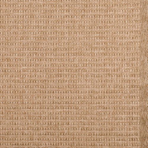 Tapis Rond D'extérieur D.80cm Tissé Kilim Beige Jute Art