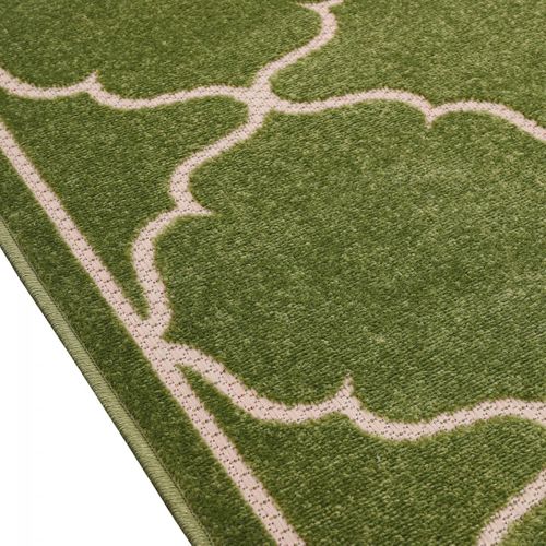 Tapis Extérieur 160x230 Tissé Kilim Vert Kuma
