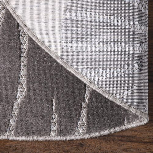 Tapis Extérieur 140x200 Tissé Kilim Beige Chimeki