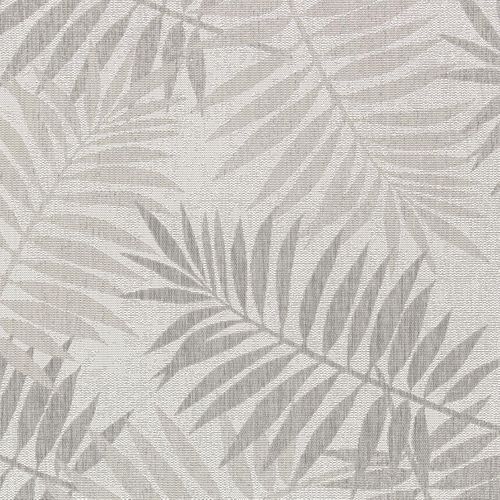 Tapis Extérieur 120x170 Tissé Kilim En Pet Gris Clair Et Gris Foncé Serene 3