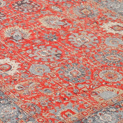 Tapis Orient 160x230 Nomedi Rouge , Tapis En Coton