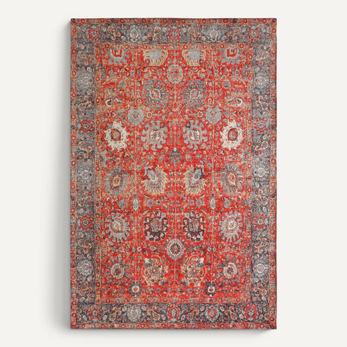 Tapis Orient 160x230 Nomedi Rouge , Tapis En Coton