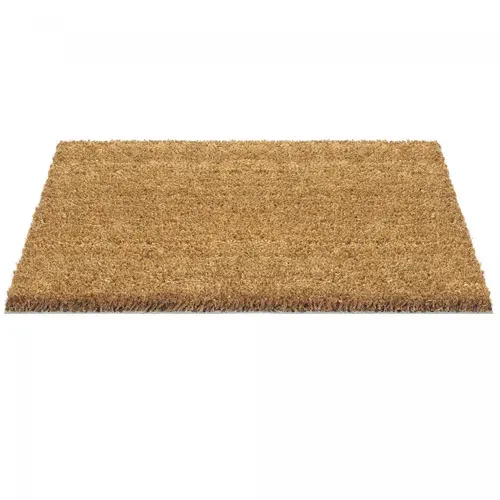 Paillasson 100x200 Tissé En Coco Motif Uni Eco Coco Beige