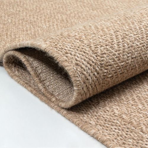 Tapis Extérieur Intérieur 60x90 Lyn13 Reza 3 Aspect Jute Motif Uni