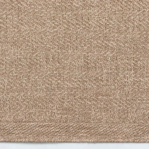 Tapis Extérieur Intérieur 60x90 Lyn13 Reza 3 Aspect Jute Motif Uni