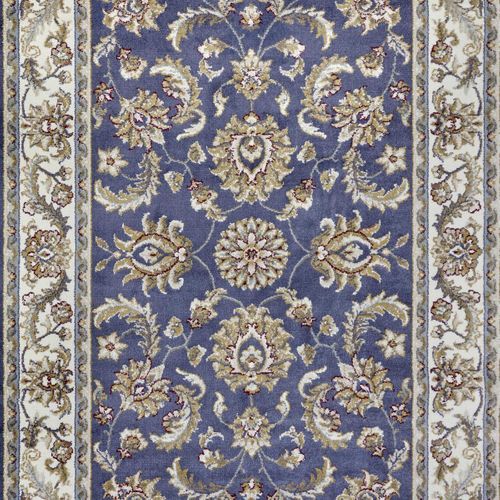 Tapis Salon 160x235cm Bleu, écru Reni