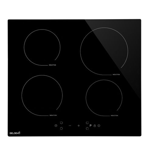 Plaque De Cuisson Induction 4 Foyers Avec Minuterie, 7900w, 4 Boosters, Verrou Enfants