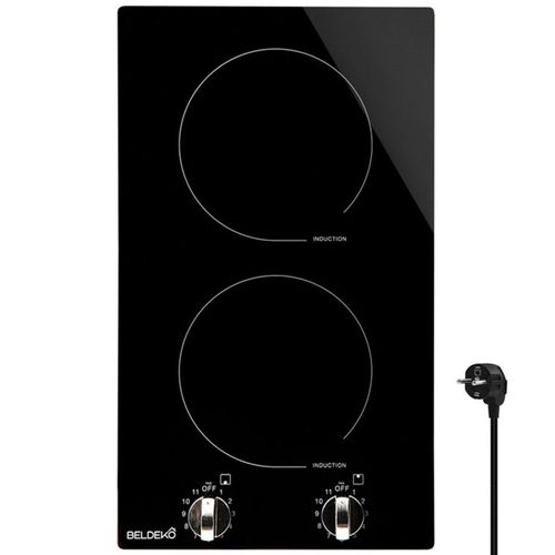 Ti2v-118 - Domino Induction Manettes 2 Foyers - 3300w