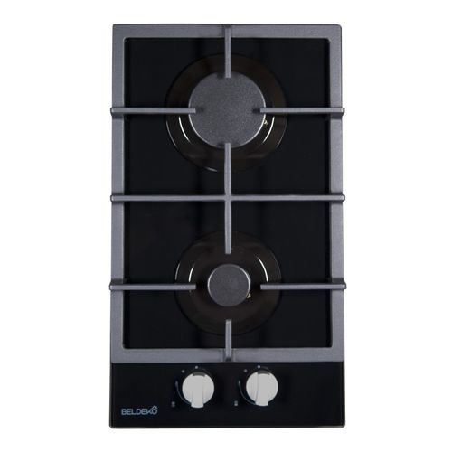 Btg2z-d01vno/b - Plaque De Cuisson 2 Zones / Verre Noir  - 4000w