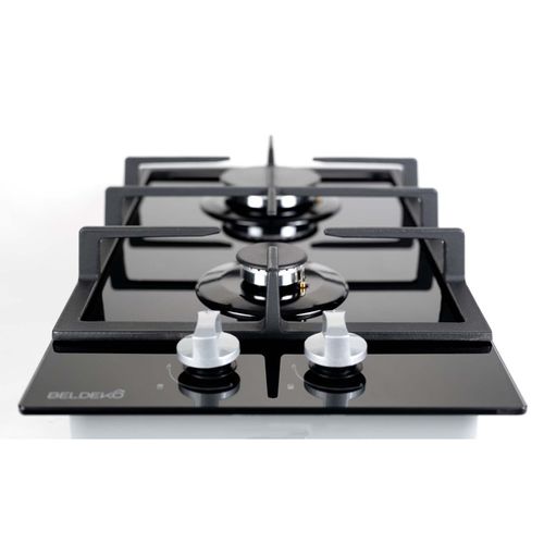 Btg2z-d01vno/b - Plaque De Cuisson 2 Zones / Verre Noir  - 4000w