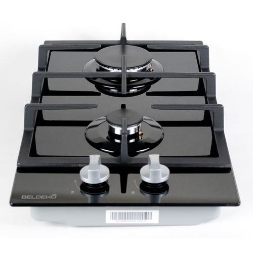 Btg2z-d01vno/b - Plaque De Cuisson 2 Zones / Verre Noir  - 4000w