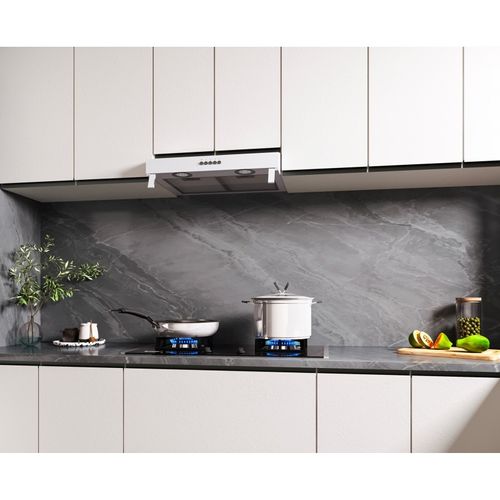 Rivage 60 Wh - Hotte Casquette 60 Cm Blanc - 210 M3/h