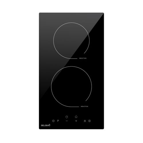 Beldeko - Plaque De Cuisson à Induction Domino Encastrable - 2 Foyers, 3600 W - 2 Boosters Pour Une