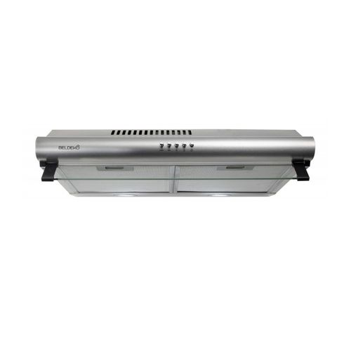 Beldeko Hotte Casquette 60 Cm Inox - Double Moteur 203 Watts - 435 M3/h